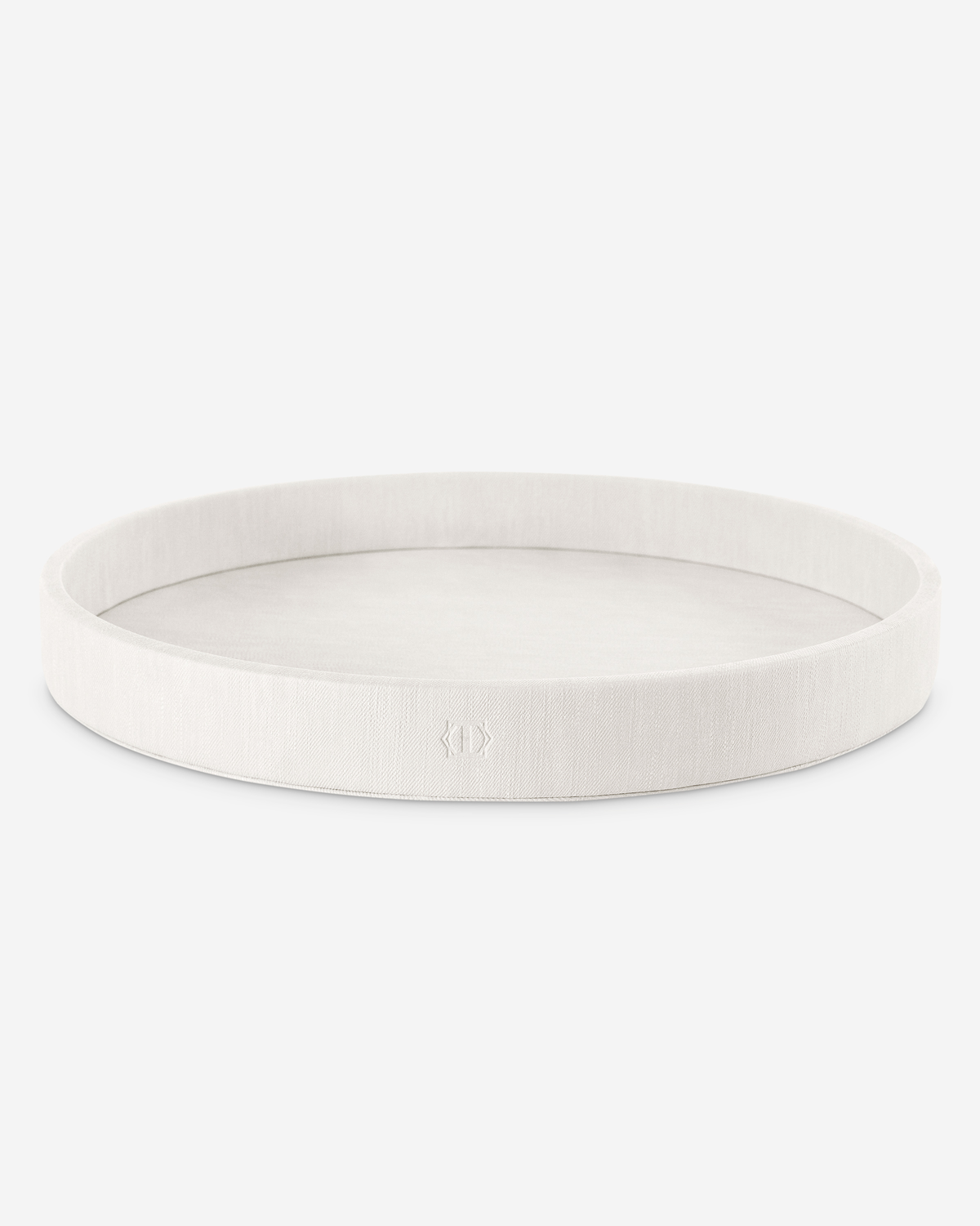 Togas Airy Serving Tray Circle in Ecru