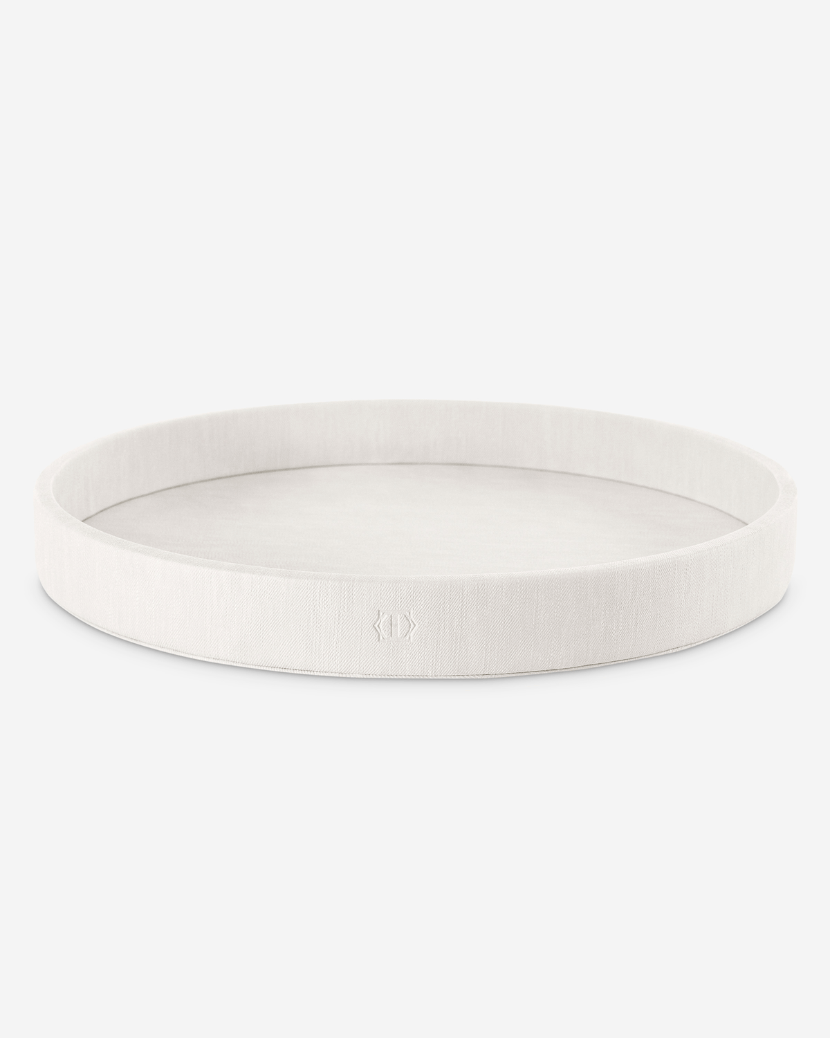 Togas Airy Serving Tray Circle in Ecru