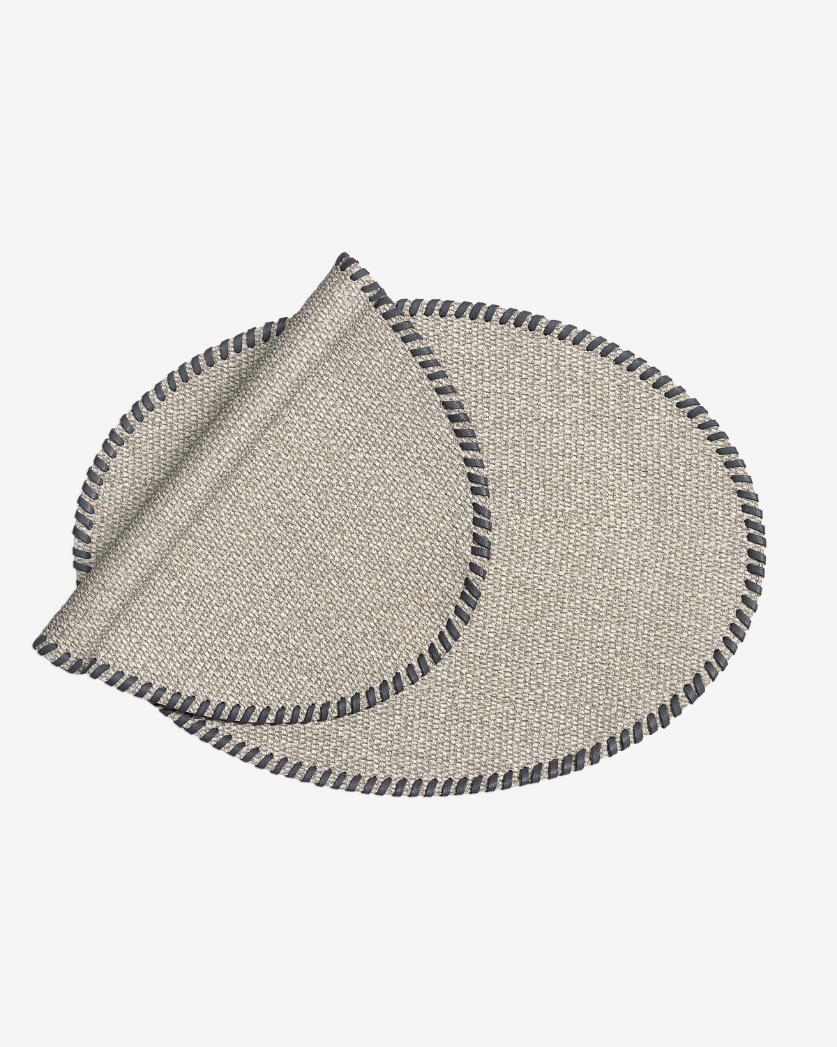 Togas Rante Placemat Rectangular in Grey