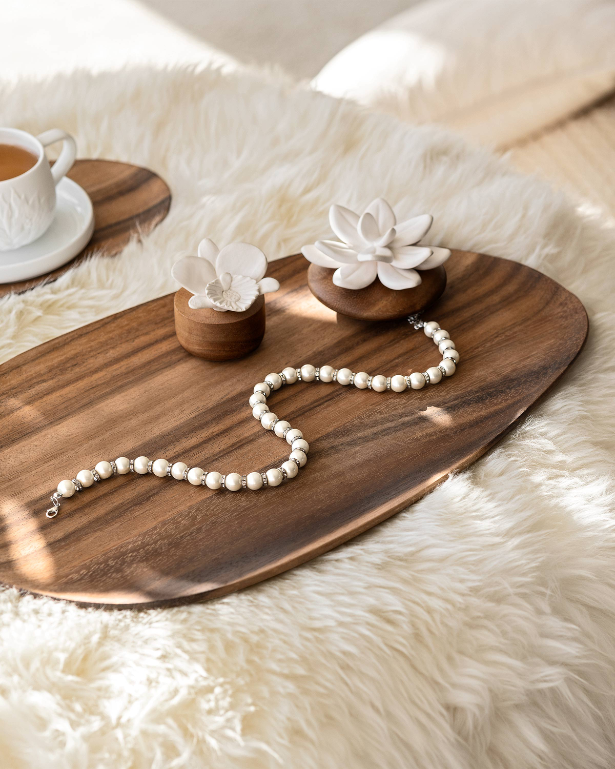 Togas Duplass Tray in Brown