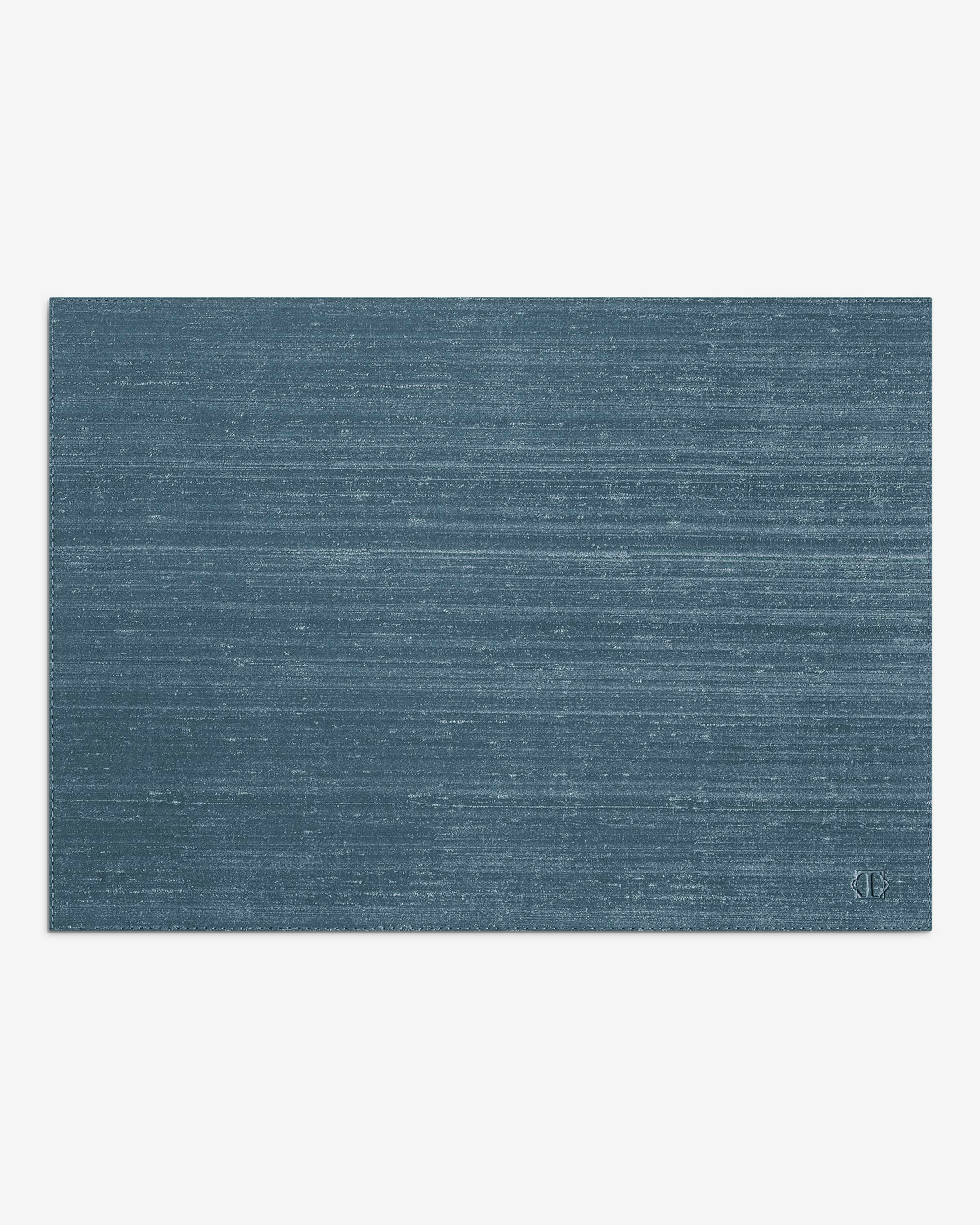 Togas Raphael Placemat Rectangular in Turquoise Grey