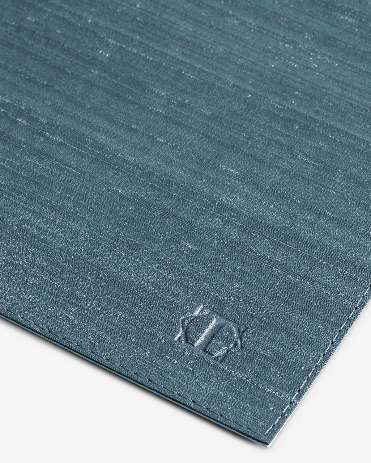 Togas Raphael Placemat Rectangular in Turquoise Grey