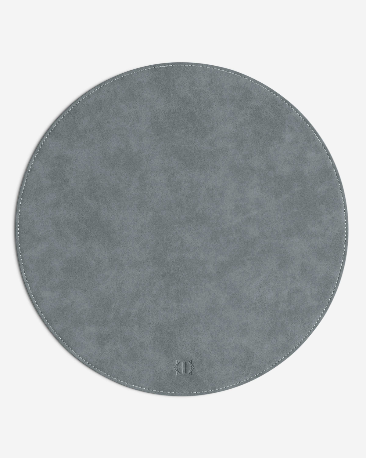 Togas Rhine Placemat Round in Grey
