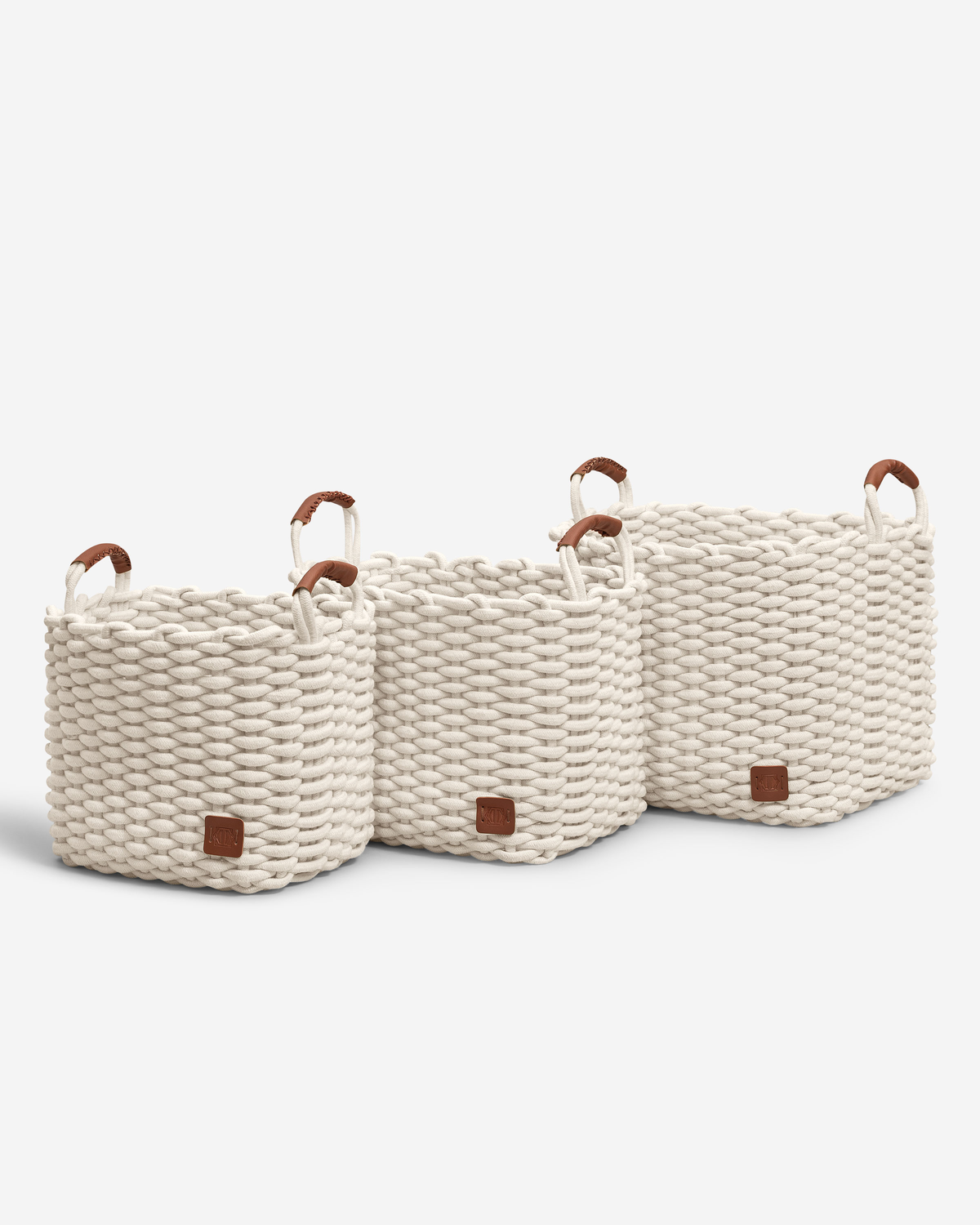 Togas Talita Storage Basket set in Ecru