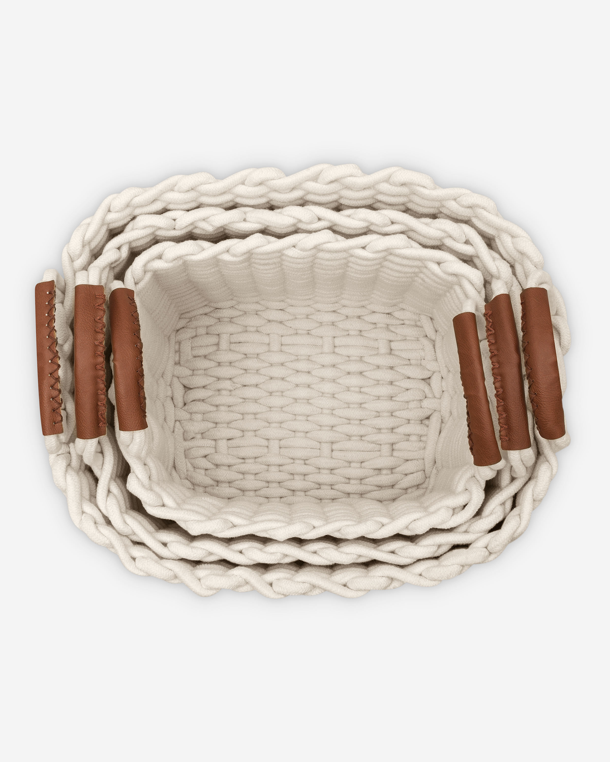 Togas Talita Storage Basket set in Ecru