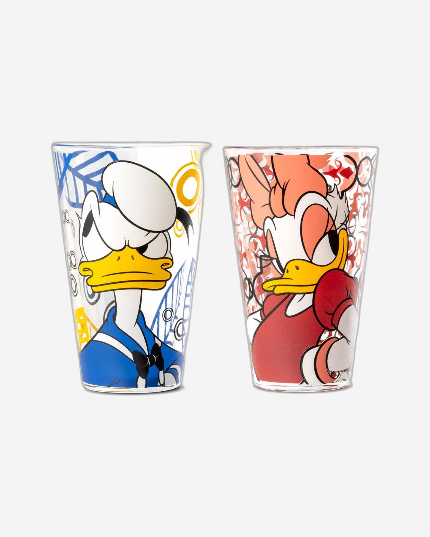 طقم إيجان زجاجي مكون من قطعتين دونالد إي ديزي إف آند إي مل 310