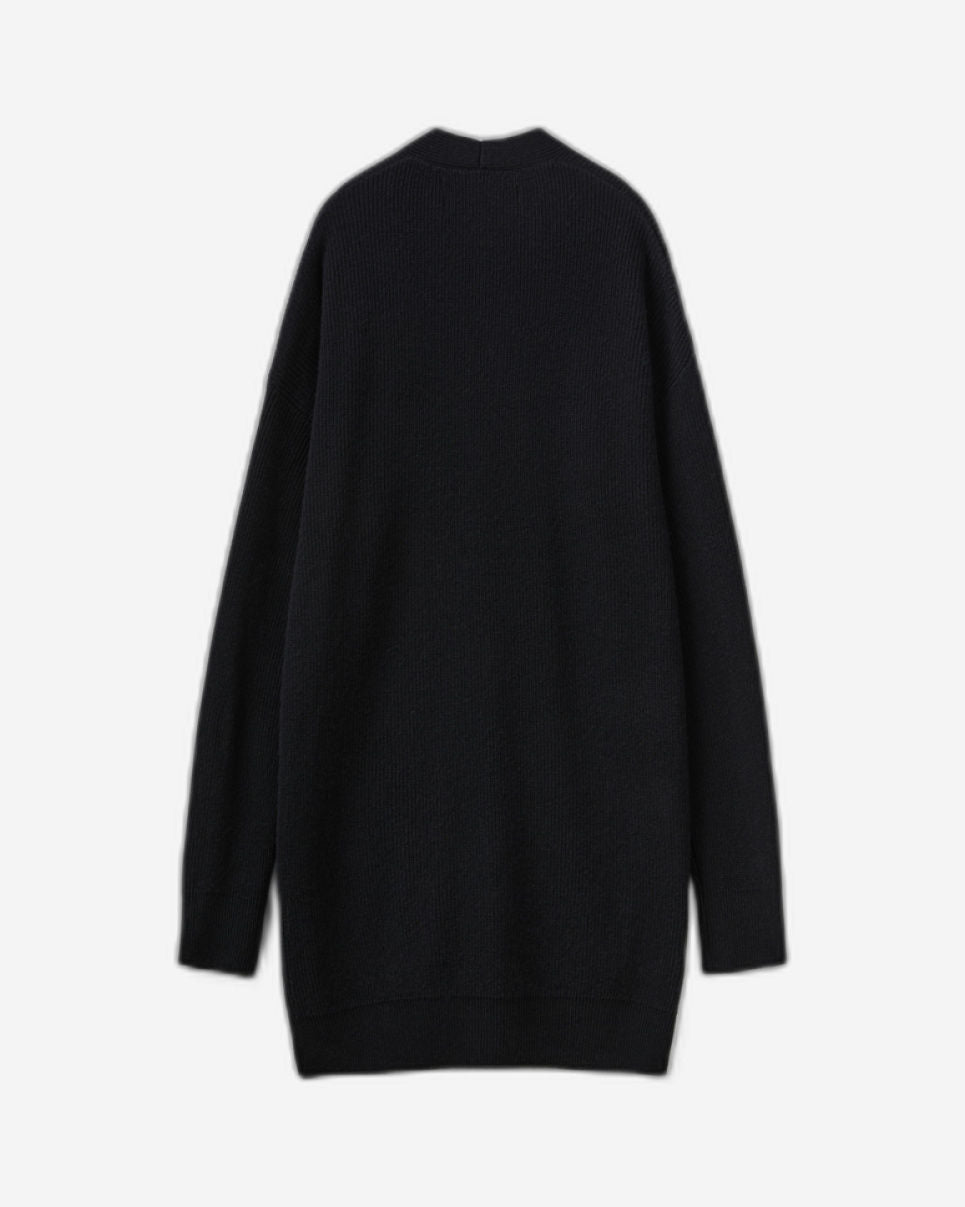 كارديجان كبير الحجم من مزيج الصوف