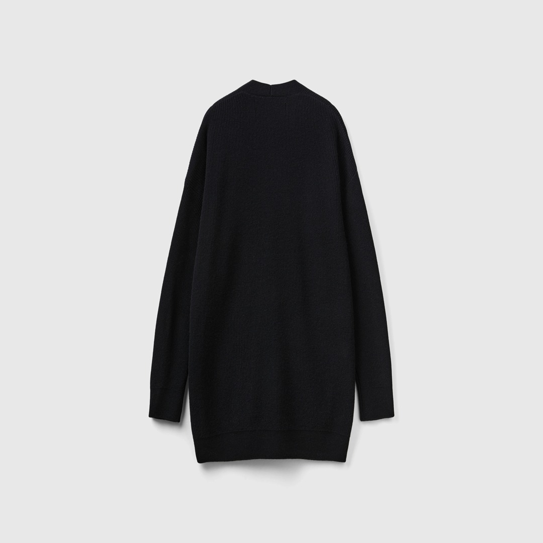 كارديجان كبير الحجم من مزيج الصوف