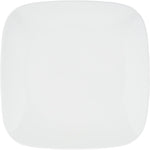 طقم عشاء كوريل 18 قطعة مربع أبيض نقي