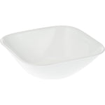 طقم عشاء كوريل 18 قطعة مربع أبيض نقي