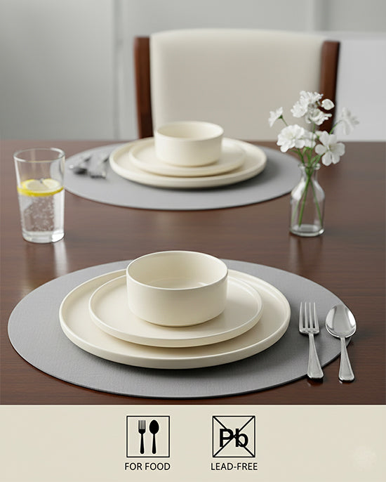 Cuisine Art Stoneware Dinner Set 12Pc ADA