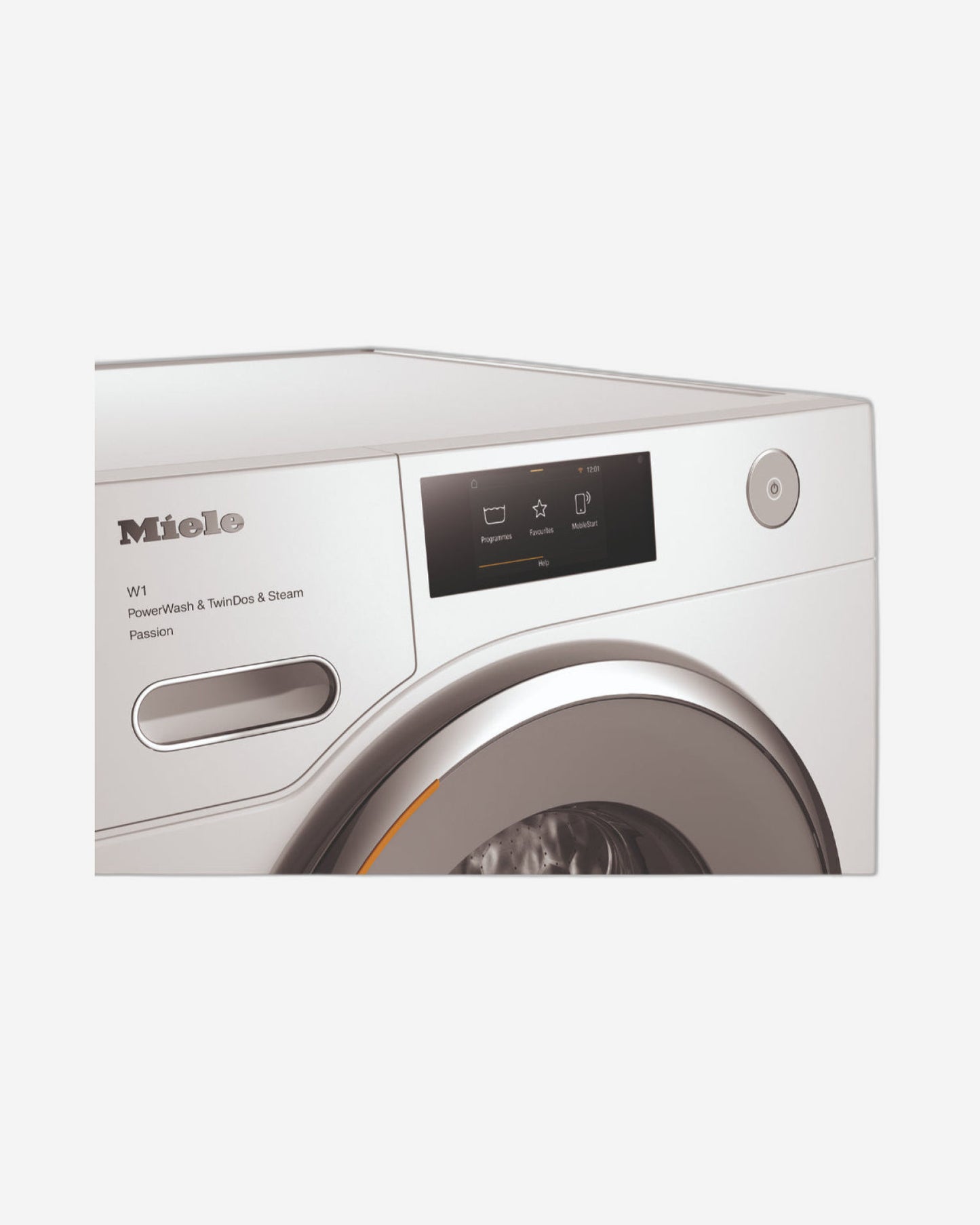 غسالة ملابس تحميل أمامي من ميلي WWV 980 WPS TwinDos WiFi سعة 9 كجم