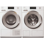Miele Extra quiet washing machine WWV 980 WPS, 9 kg, 1600 rpm, automatic detergent dosing system, made in Germany and Miele TWV 780 WP Passion T1 heat-pump dryer