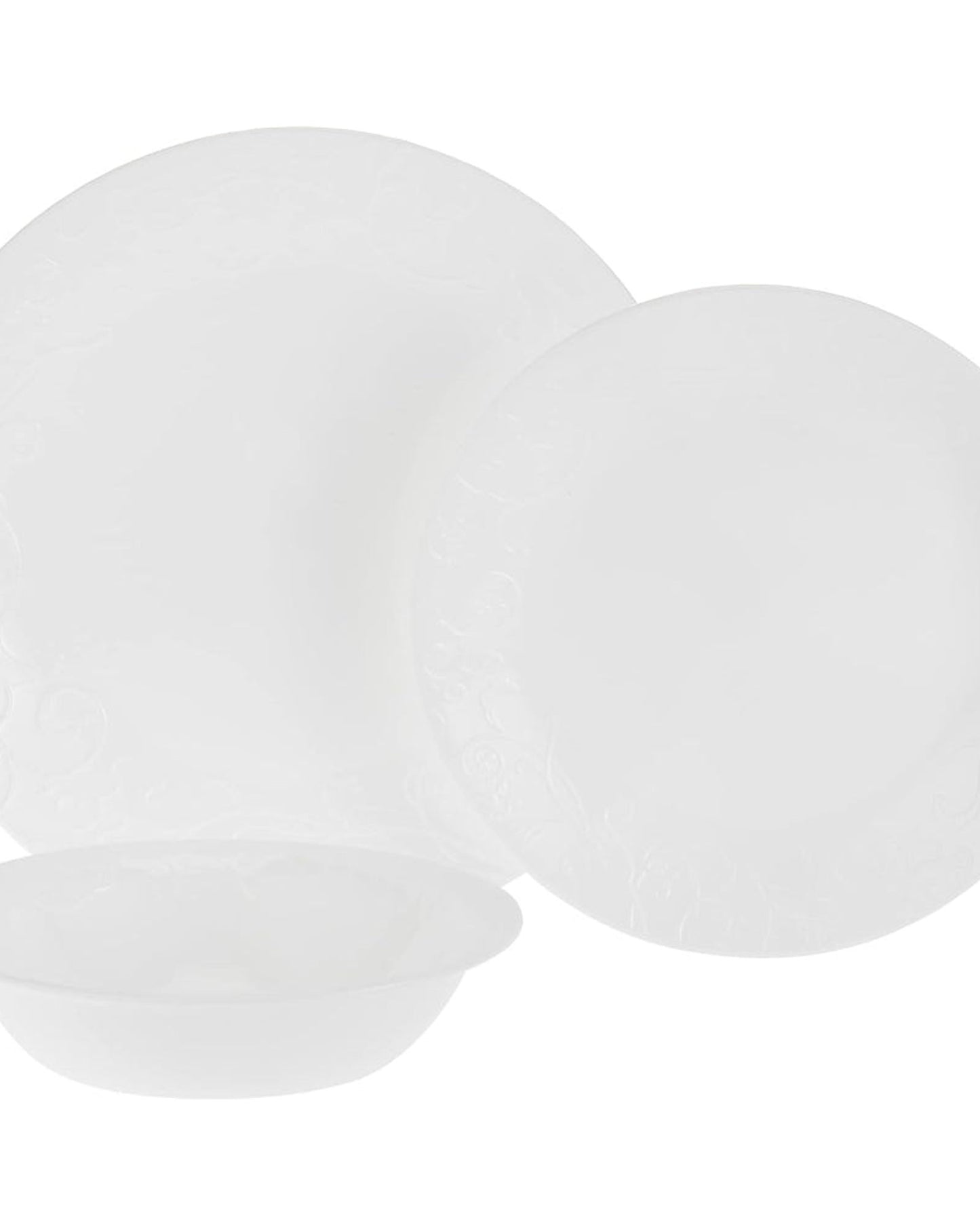 طقم أواني طعام كوريل 18 قطعة بيلا فاينزا منقوش