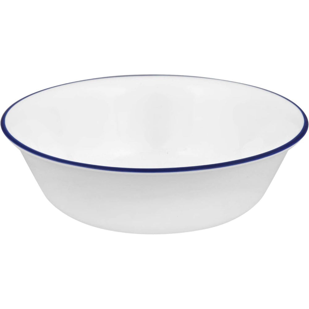 طقم عشاء كوريل 16 قطعة أزرق محيطي مع كوب