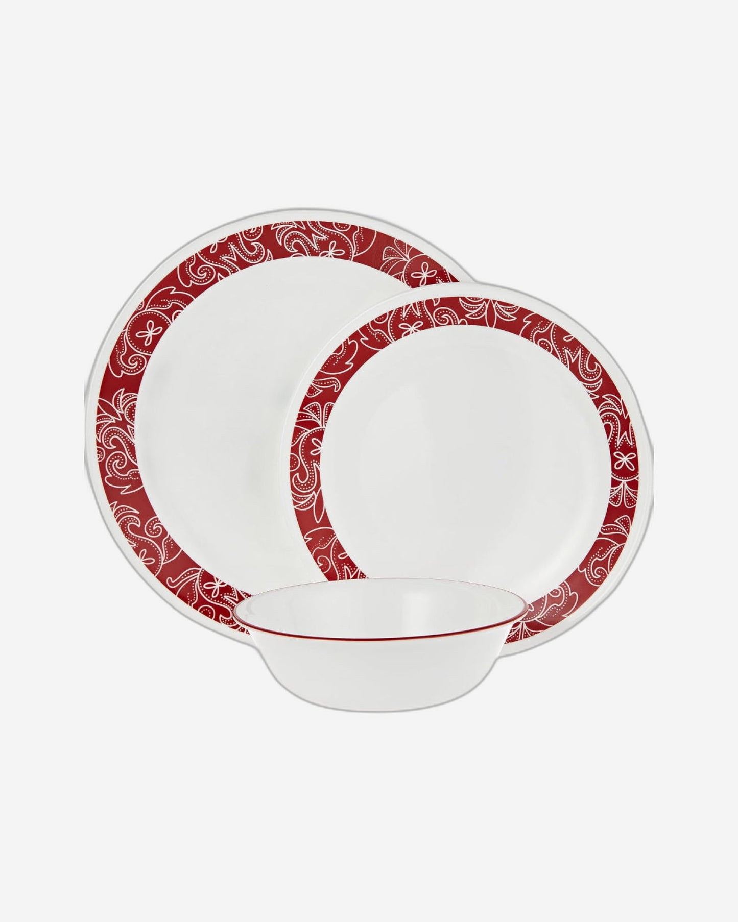 طقم أواني طعام كوريل 18 قطعة بانداني