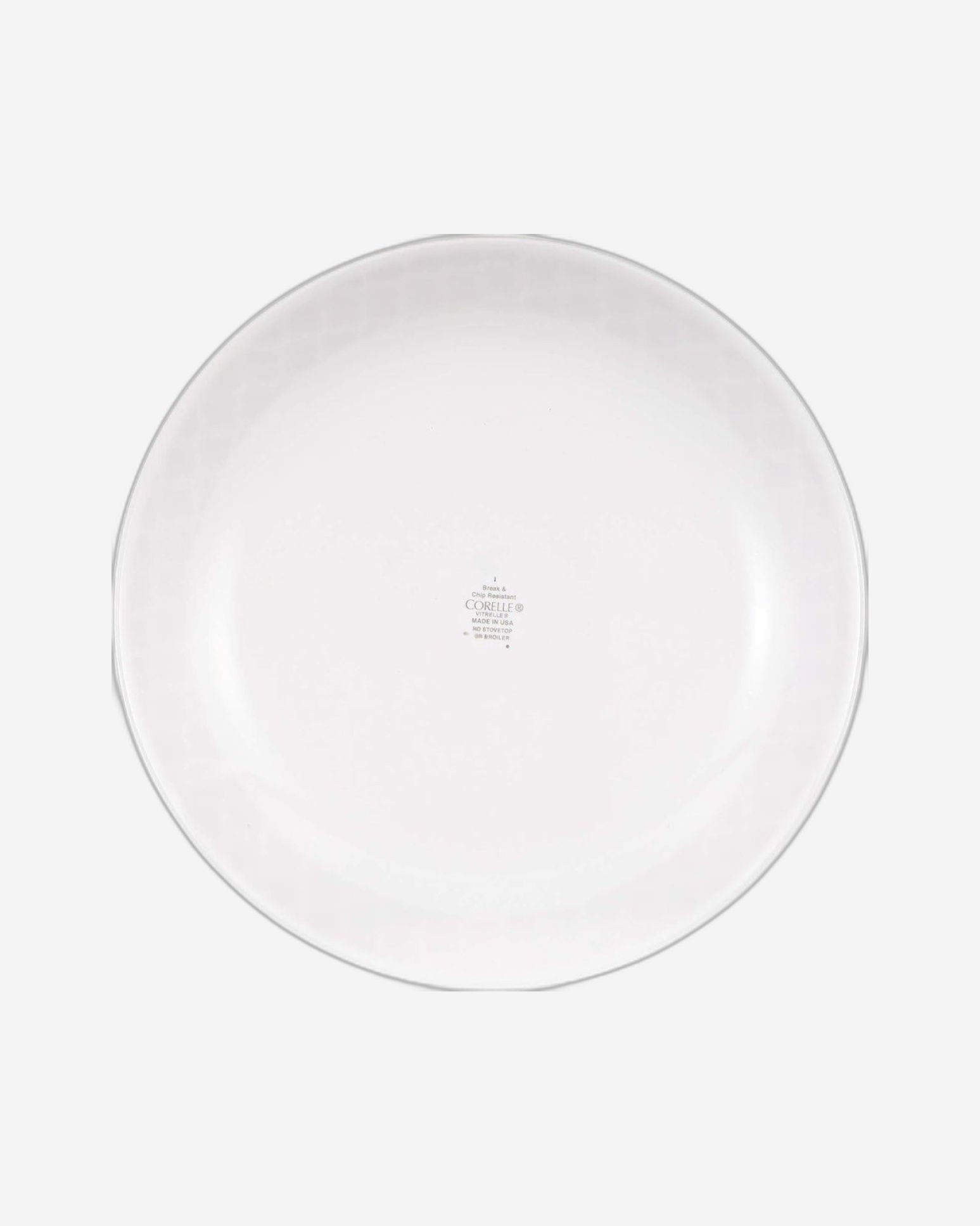 طقم عشاء كوريل 18 قطعة مع تعريشة قرمزية