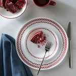 طقم عشاء كوريل قرطبة مكون من 16 قطعة مع كوب