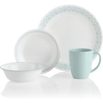 Corelle 16 PCS DINNER SET DELANO W/MUG