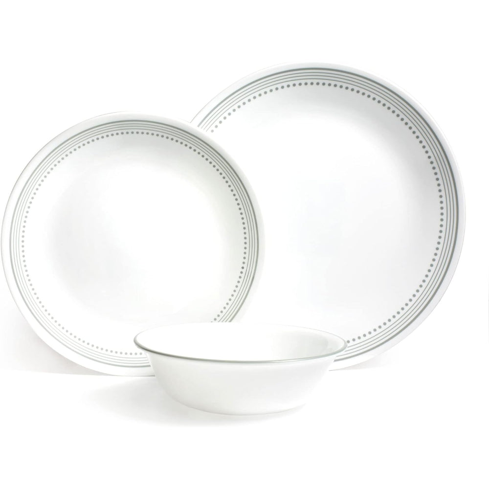 Corelle 12 PCS DINNER SET MYSTIC GREY