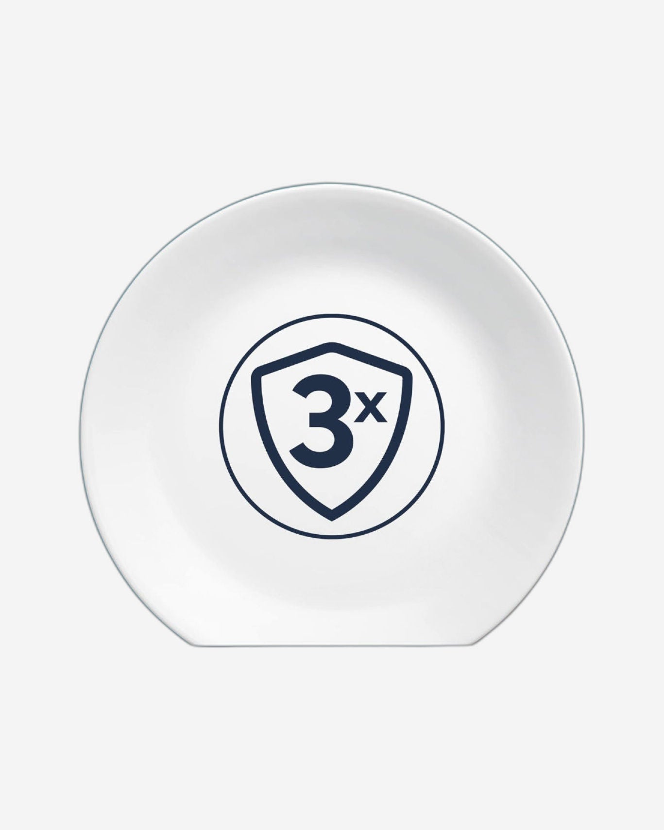 طقم عشاء كوريل 12 قطعة رمادي غامض