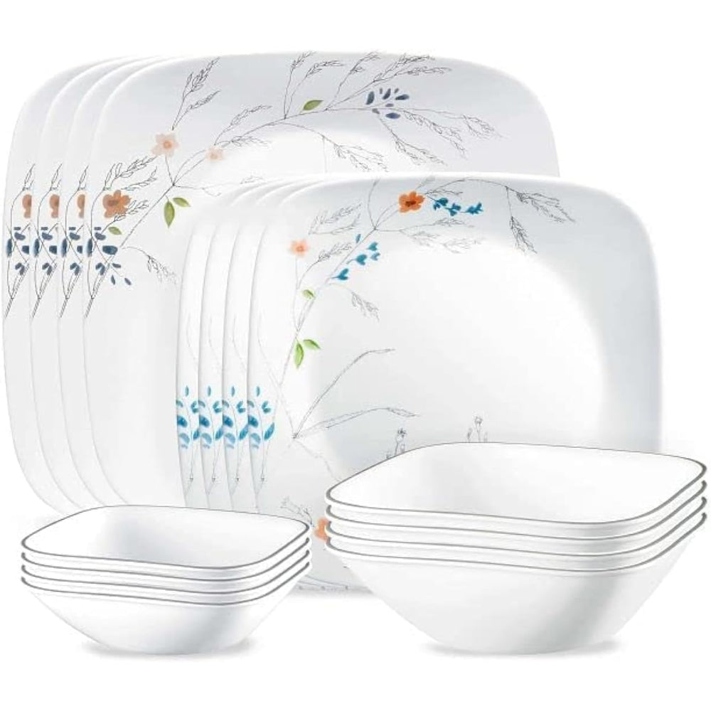 Corelle 16 PCS DINNER SET SQ. ADYLN