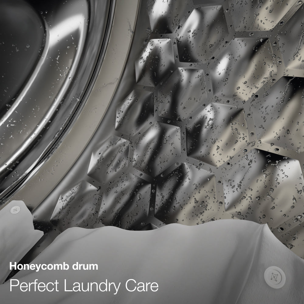 غسالة ومجفف ملابس ميلي ذو التحميل الأمامي 8 كجم/5 كجم