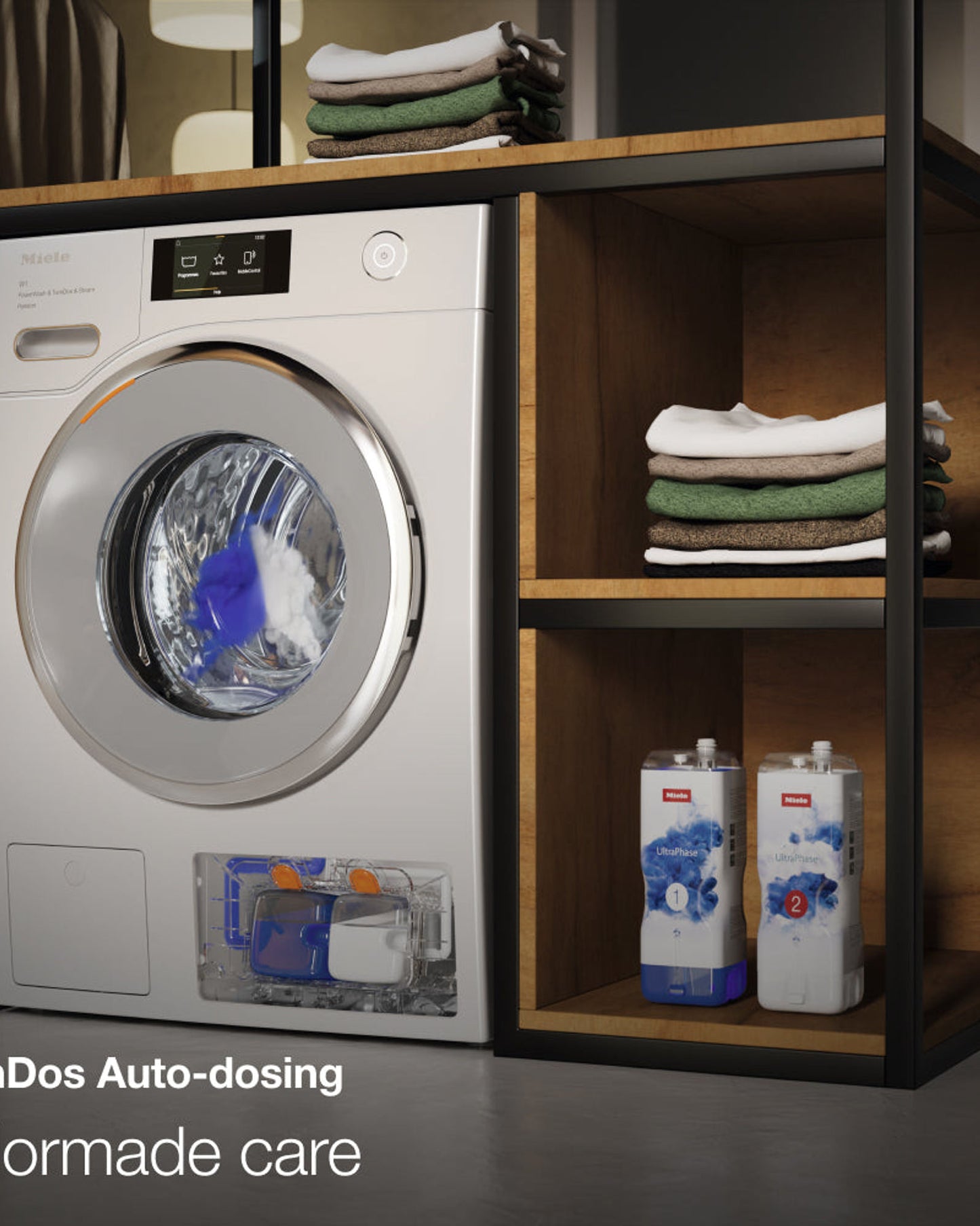 غسالة ومجفف تحميل أمامي من ميلي 8 كجم/5 كجم - WTR 860 WPM