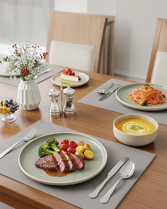 Cuisine Art Stoneware Dinner Set 12Pc SEAB