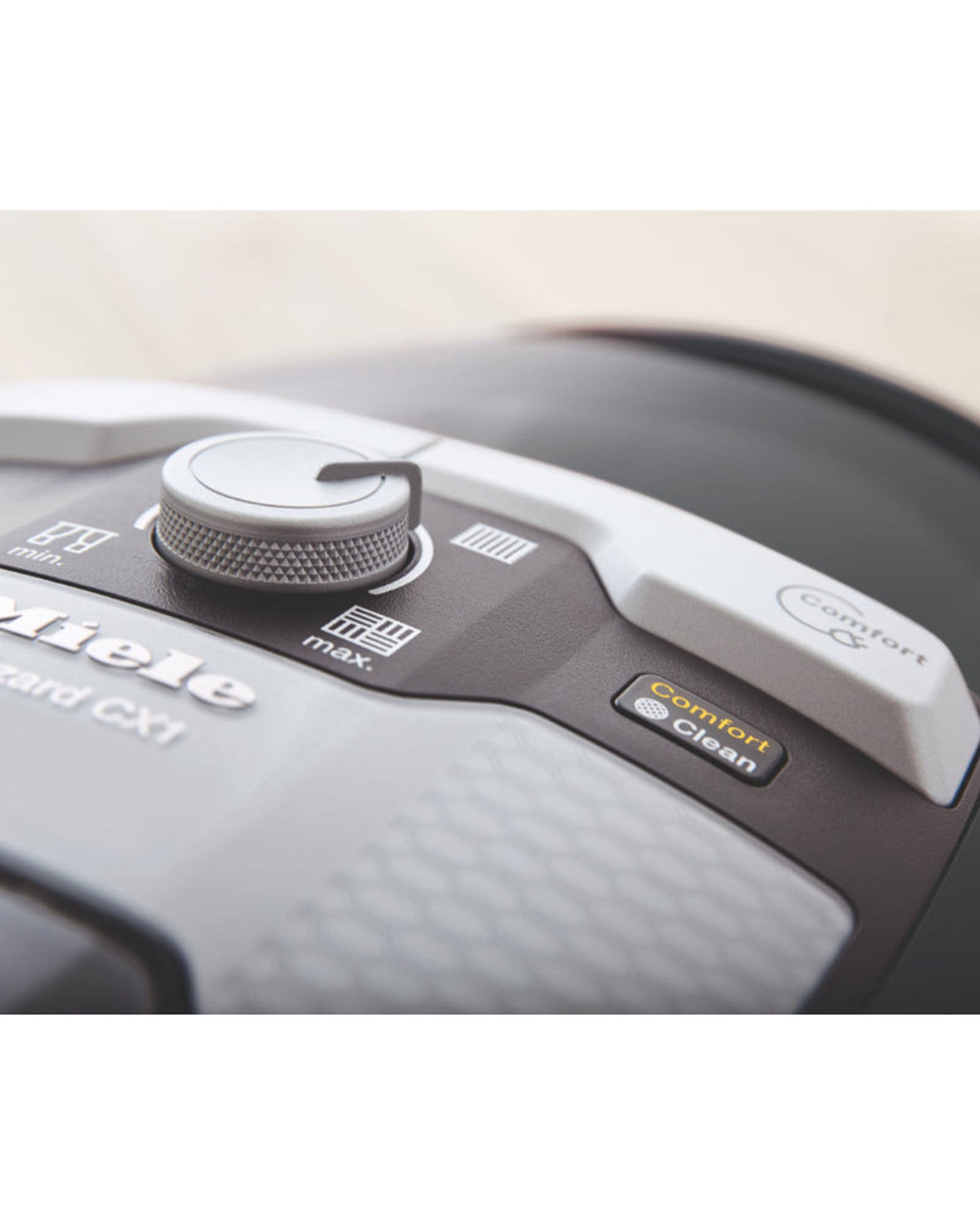 مكنسة كهربائية Miele Blizzard CX1 PowerLine بدون كيس، لون رمادي جرافيت