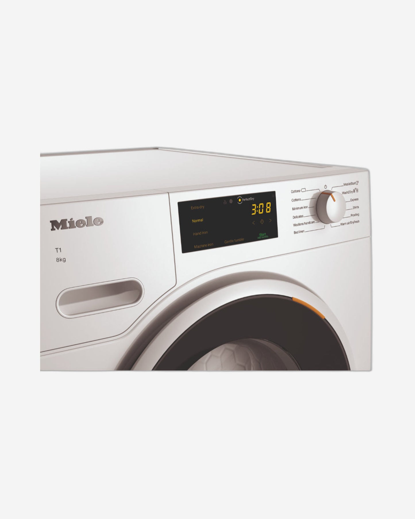 مجفف الملابس بمضخة حرارية من Miele TWD 260 WP PerfectDry سعة 8 كجم