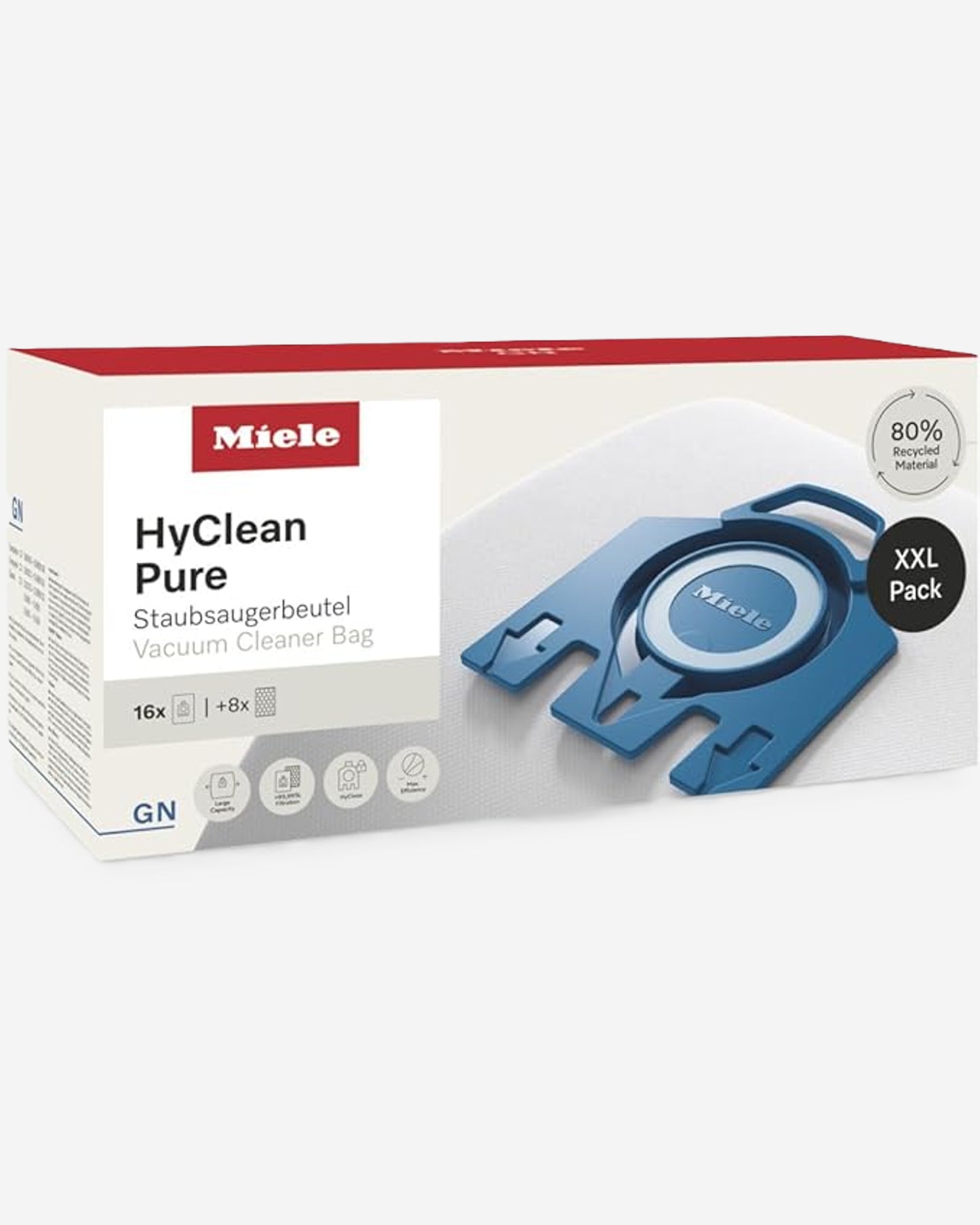 أكياس الغبار النظيفة HyClean Pure XXL من Miele