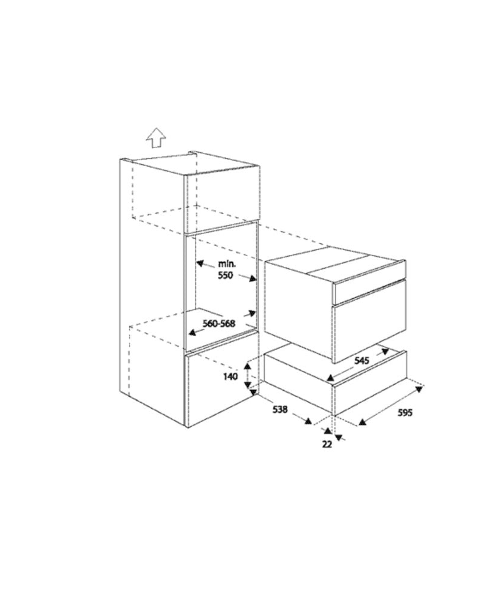 Bertazzoni Warming Drawers 60 Cm Professional & Modern Series Stainless Steel
