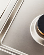 موقد غاز زجاجي من بيرتازوني 60 سم مع مقلاة ووك