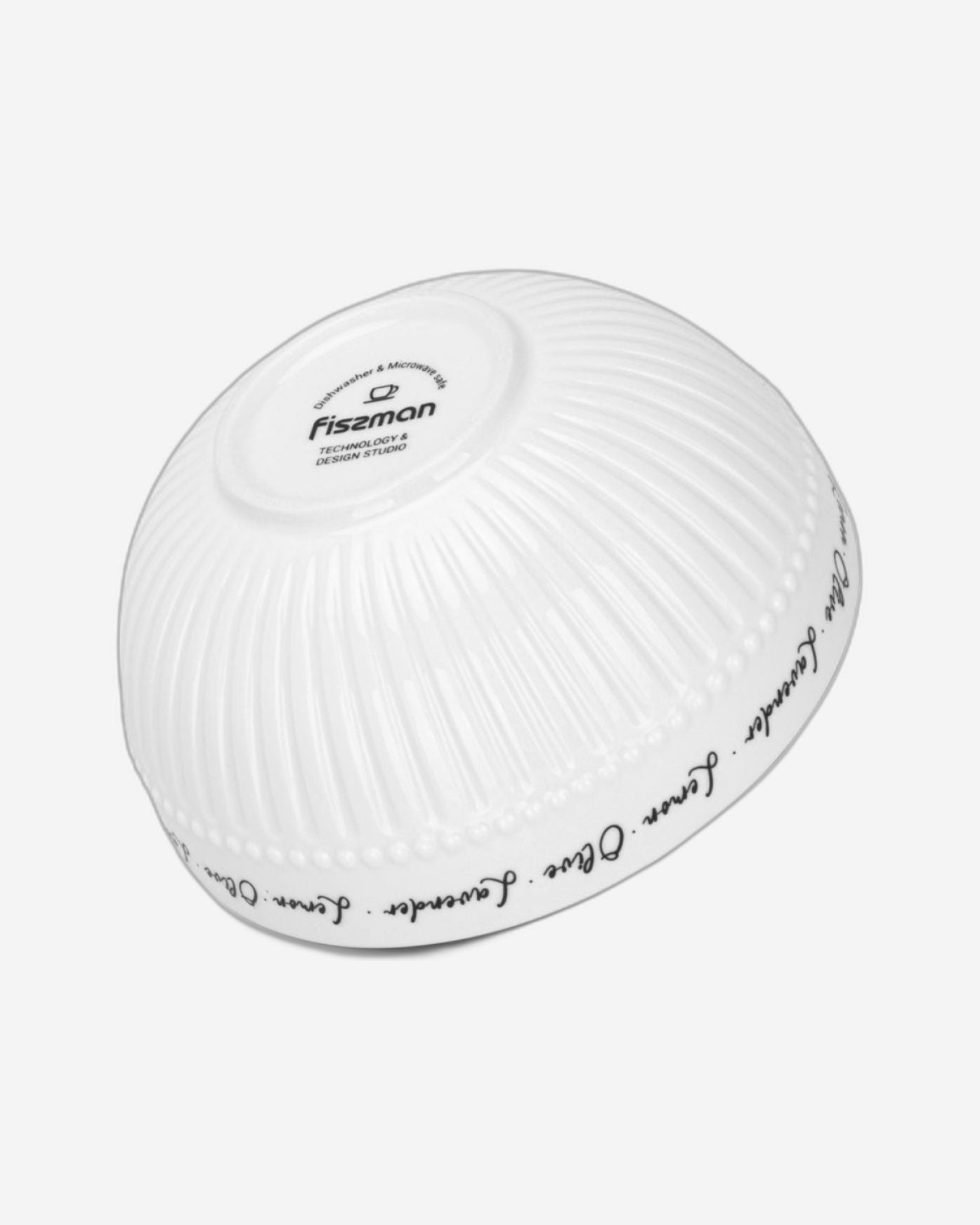 وعاء فيسمان من بورسلين بروفانس بنكهة الليمون، قطعتان، 12 سم