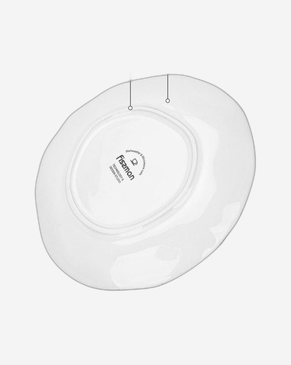 أطباق فيسمان جالاكتيكا من البورسلين، قطعتين، مقاس 16 سم