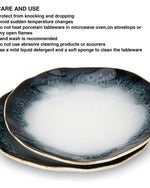 أطباق فيسمان جالاكتيكا من البورسلين، قطعتين، مقاس 16 سم