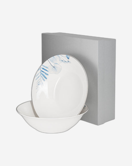 وعاء سلطة فيسمان ليون من البورسلين، قطعتين، مقاس 22 سم