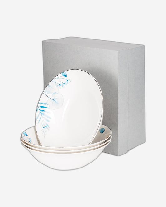 وعاء سلطة فيسمان ليون، 4 قطع، بورسلين، 18 سم