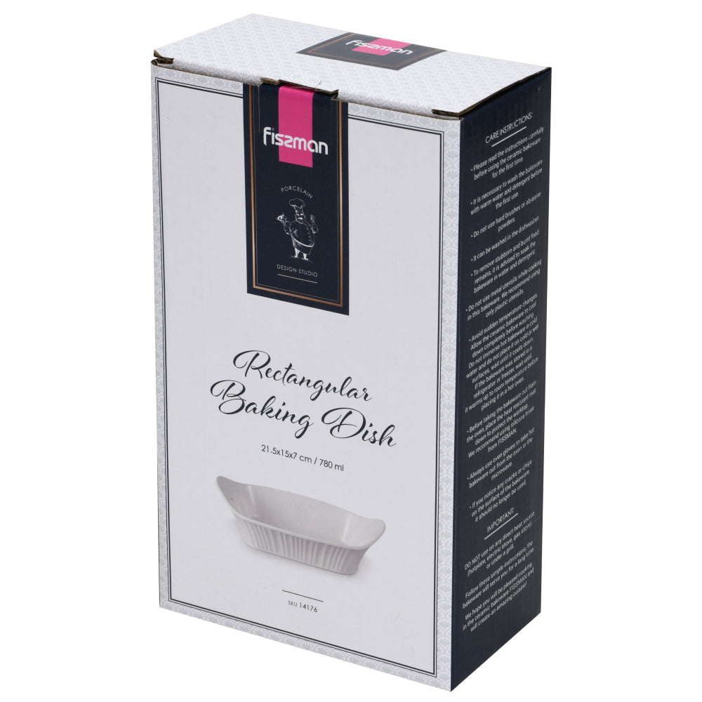 صينية خبز فيسمان، صينية خبز مستطيلة 21.5×15×7 سم/780 مل