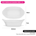 صينية خبز فيسمان، صينية خبز مستطيلة 21.5×15×7 سم/780 مل
