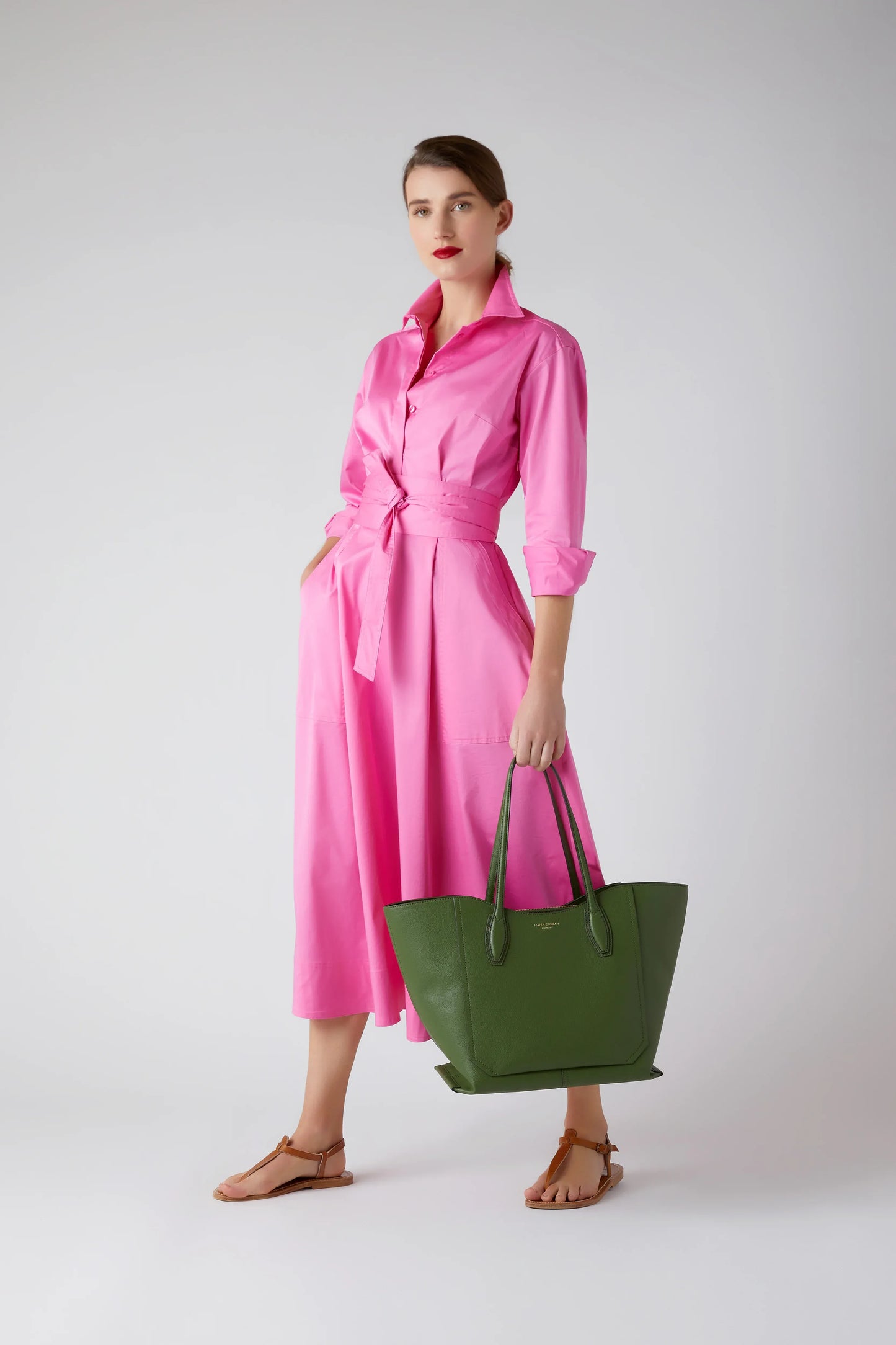 Blythe Full Skirt Shirt Dress