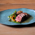 طبق بيضاوي من الفخار الحيوي، 30×20 سم، سماء ليلية، صنع في البرازيل