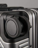 حقيبة أمتعة إيكولاك شوجون كلاسيك مقاس ٢٠ بوصة بأربع عجلات مزدوجة، لون رمادي داكن - CTA148