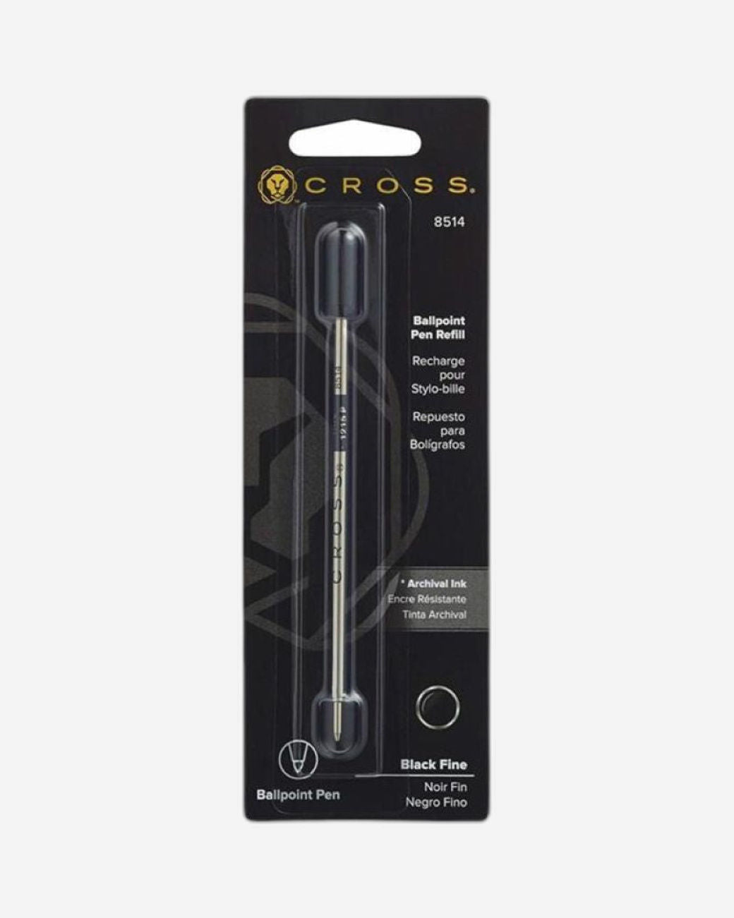 Cross FINE REFILL-BLACK Cross fine refill-black - 8514