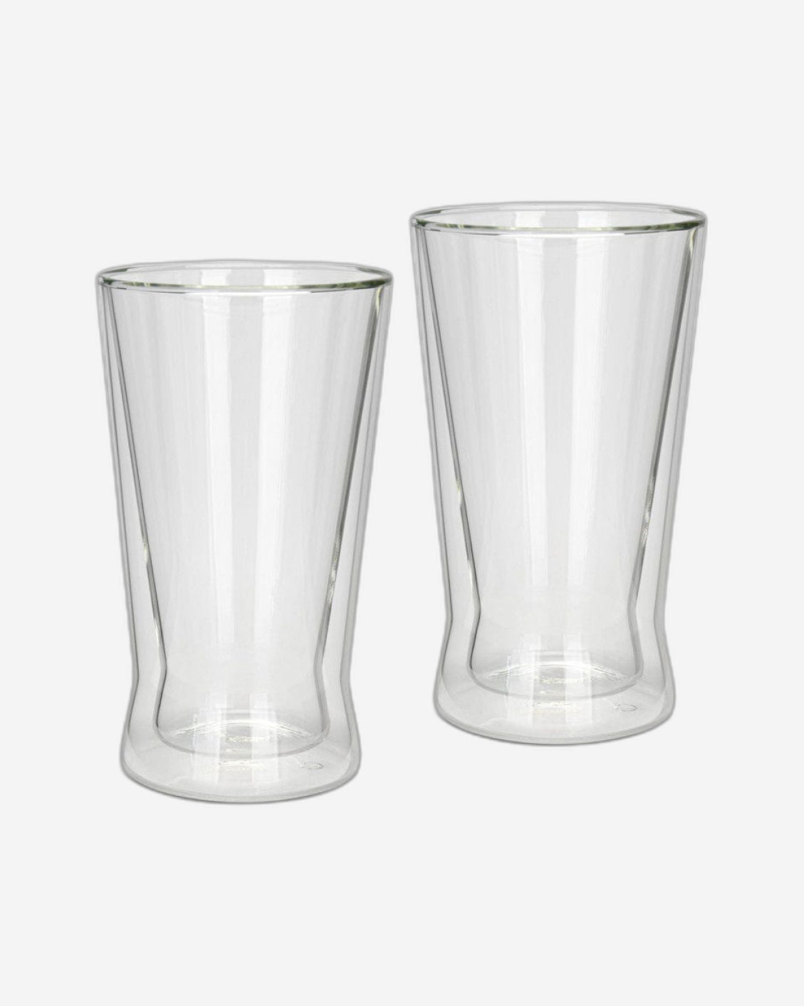 أكواب فيسمان مزدوجة الجدار من زجاج البوروسيليكات، قطعتان، سعة 380 مل