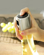 زجاجة زيت أو خل فيسمان سعة 180 مل مع بخاخ زجاجي