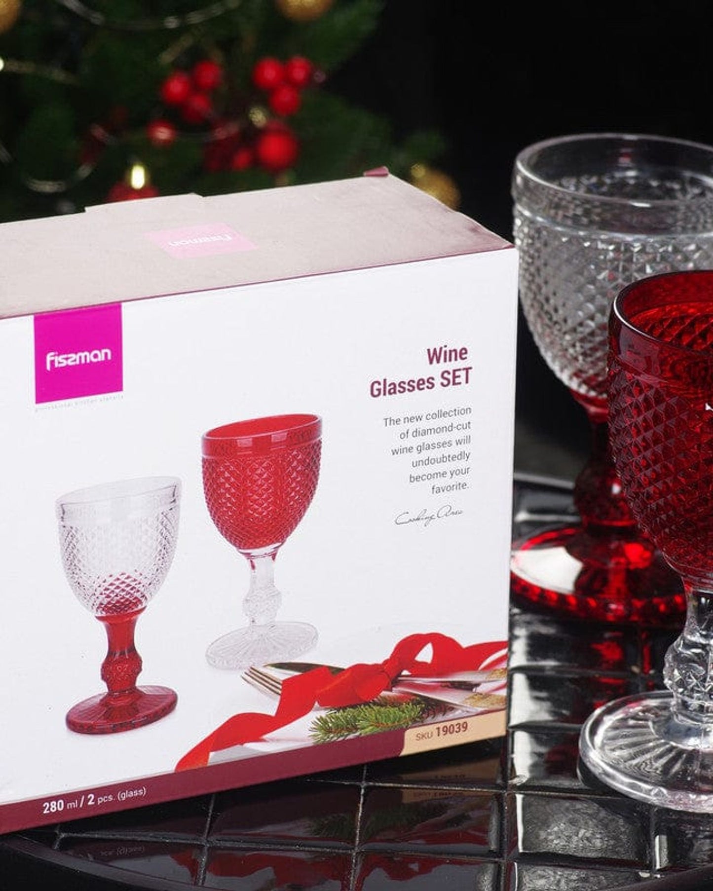 فيسمان نبيذ قطعتين 280 مل