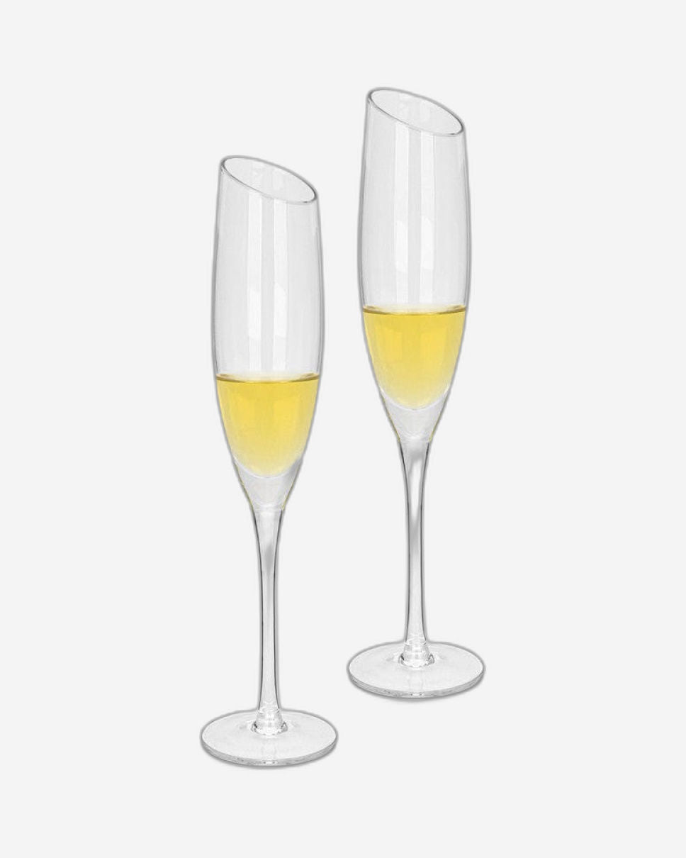 طقم أكواب شمبانيا من فيسمان، قطعتين، سعة 190 مل