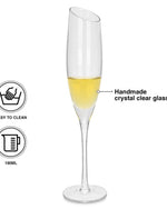 طقم أكواب شمبانيا من فيسمان، قطعتين، سعة 190 مل